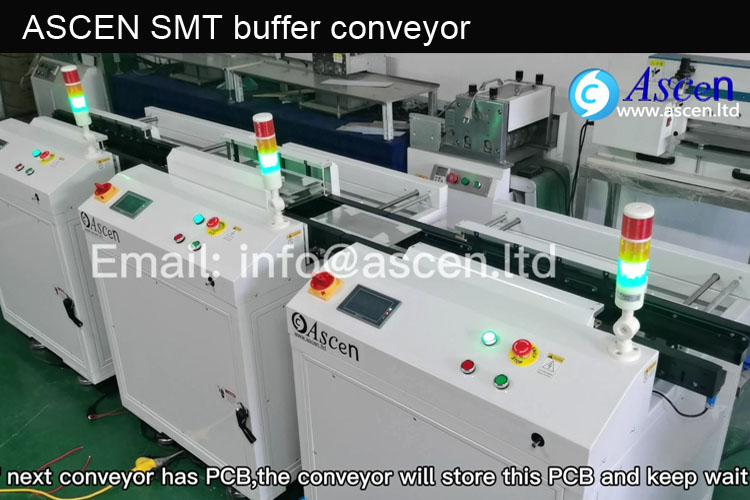 SMT multiple NG PCB board buffer conveyor machine for PCB inspection