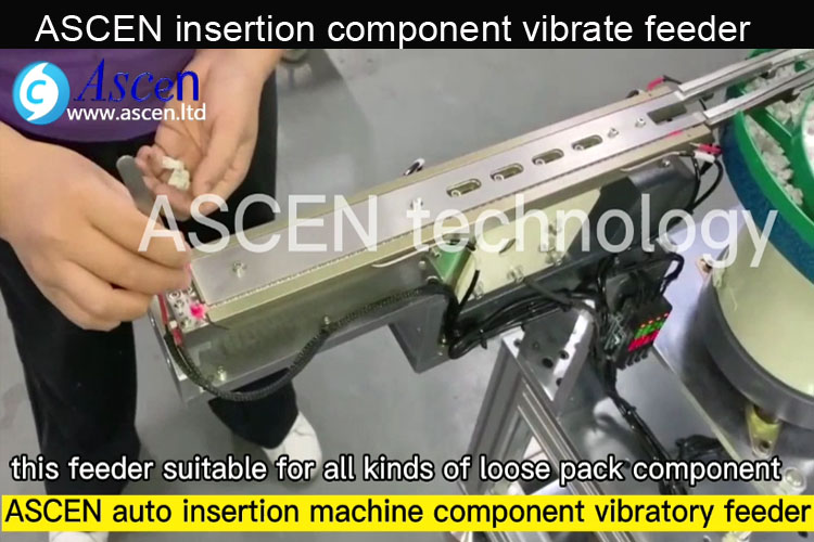 SMT electric vibrating feeder for odd form insertion component