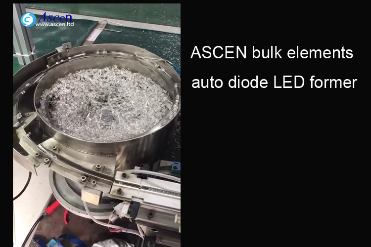 bulk elements forming machine|diode LED former equipment