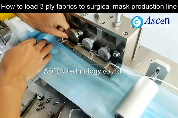 How to adjust 3 ply meidcal mask making machine for surgical mask 