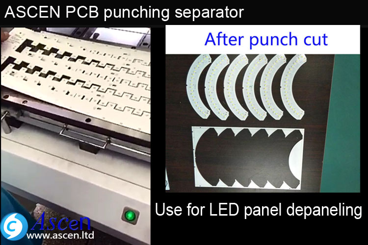 <b><b>High speed depaneling PCB punching machine PCB separator</b></b>
