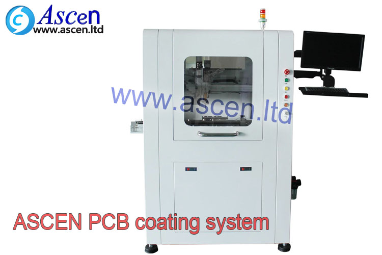 In-line conformal coating machine