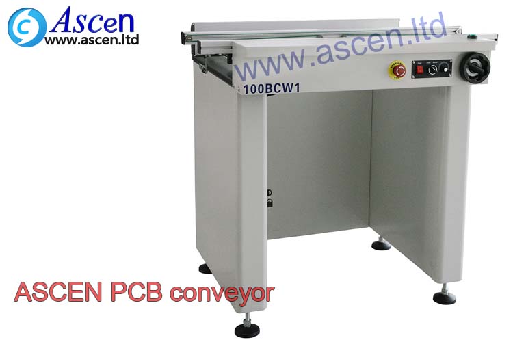 0.5M PCB link conveyor with the ESD belt conveyor as the PCB transporter