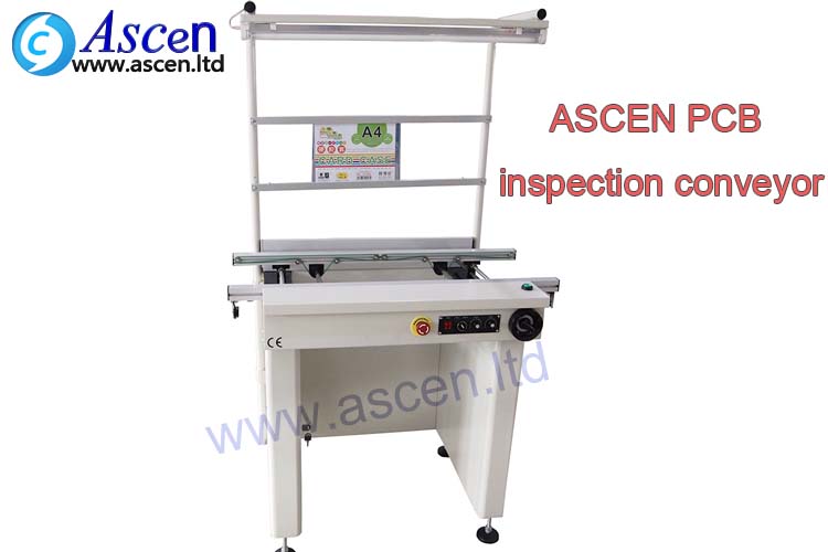 PCB inspection station as the PCB inspecting conveyor with CE certify