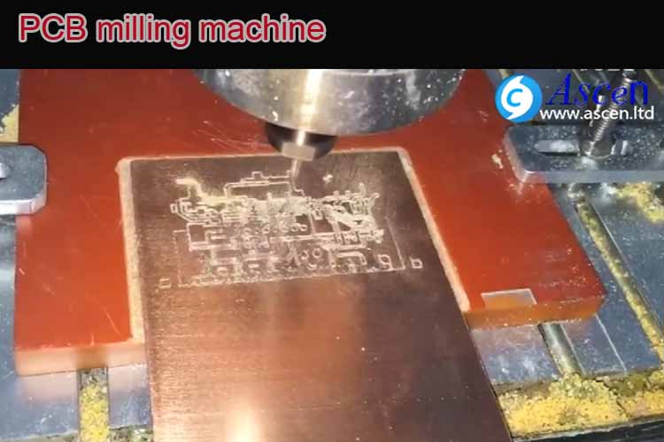 PCB milling machine Milling and Drilling PCBs