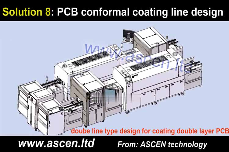 water proof PCBA conformal coating machine 