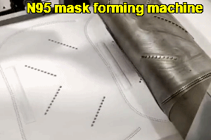 N95 mask forming machine