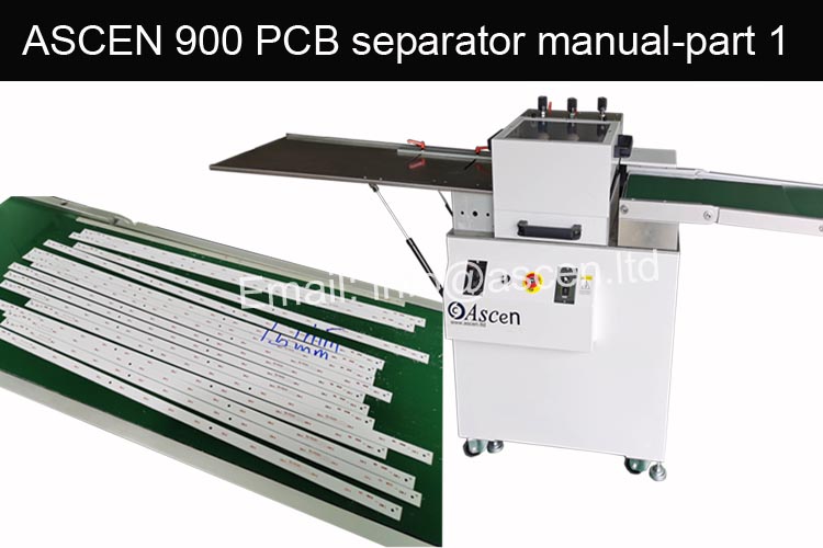 Set up multi V-cutter PCB separator PCB depaneling machine 