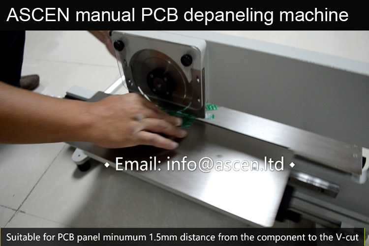 Manual PCB depaneling machine V cut separator PCB Depanelizer