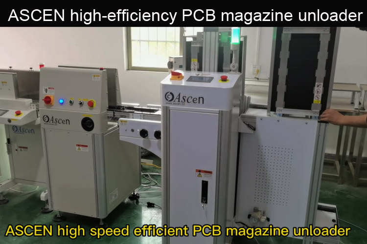 PCB magazine unloader loader equipment for high speed SMT production line