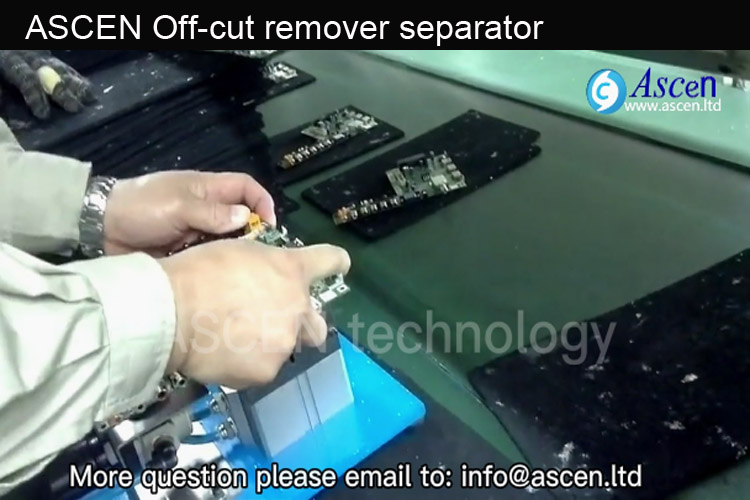 PCB Off-cut remover cutter separator for V cut score line 