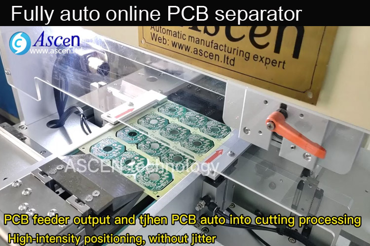 Multi PCB cutting fully automatic PCB separator equipment