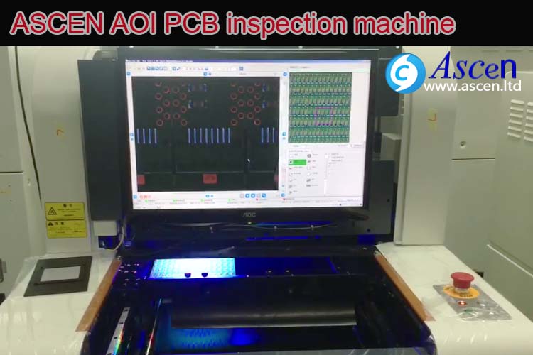 auto optical inspection machine detect PCB board