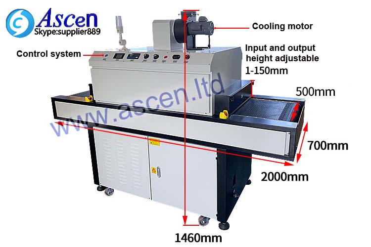UV LED curing oven