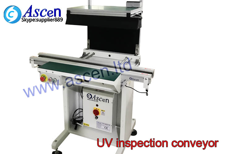 PCB UV inspection station