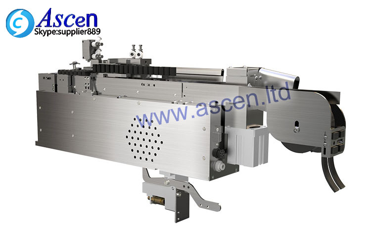 Radial component insertion feeder