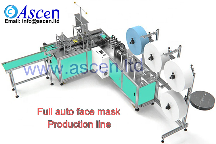 flat mask making machine