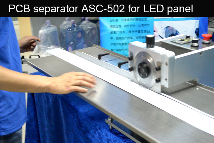 PCB depaneling equipment for LED panel separation