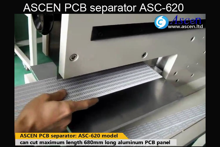 PCB cut depaneling machine separator for aluminum PCB panel