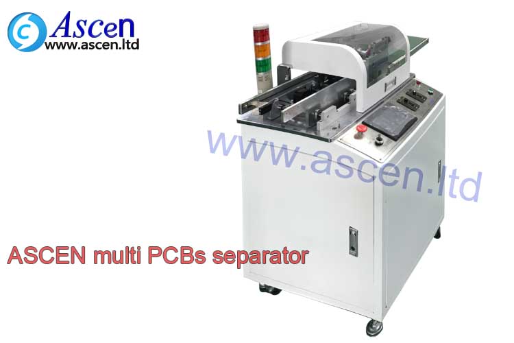 fully automatic PCB depaneling trimming processing separator machine